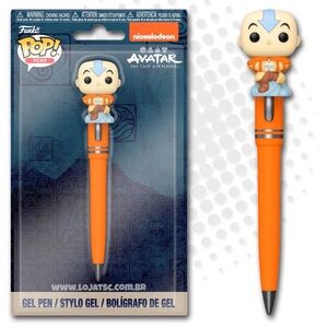 Funko Avatar Orange Gel Pen with Character Topper